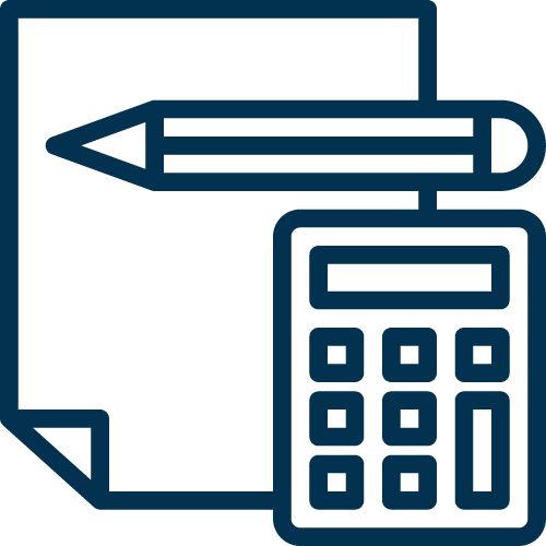Bookkeeping cleanup service icon